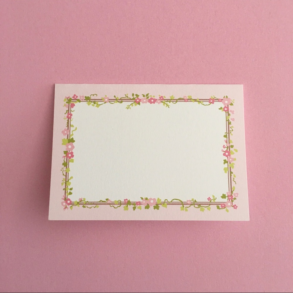 Boatman Geller set of 8 small notecards and envelopes.